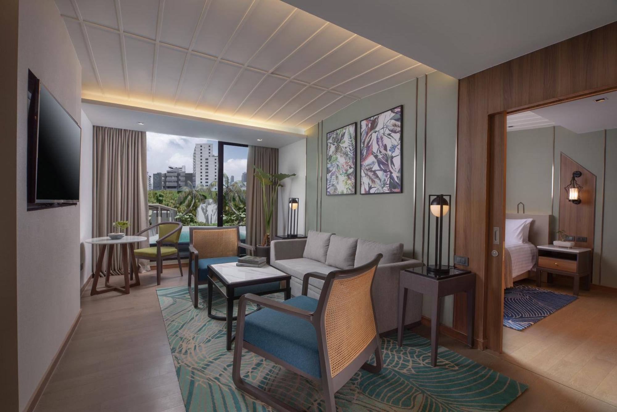 Nysa Hotel Bangkok Sukhumvit 11 المظهر الخارجي الصورة A suite at the hotel